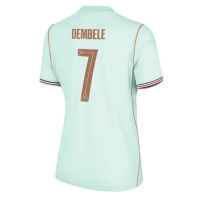 Camiseta Francia Ousmane Dembele #7 Segunda Equipación Replica Mundial 2026 para mujer mangas cortas